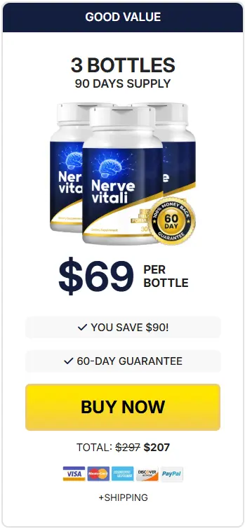 NerveVitali - 3 Bottle
